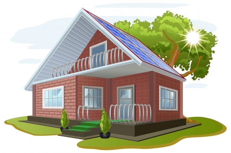 Instalar placas solares en casa de campo