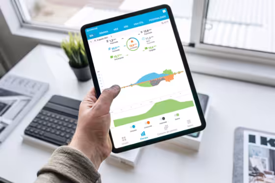 App energía solar. Enphase