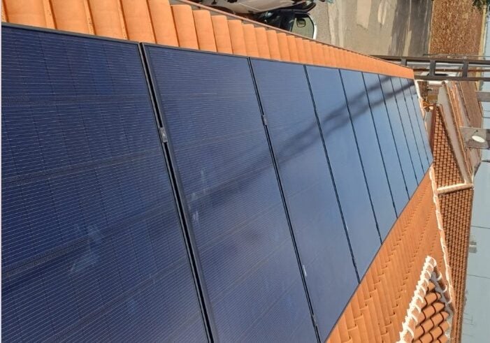 Instalación de paneles solares en Córdoba de 3,7 kW