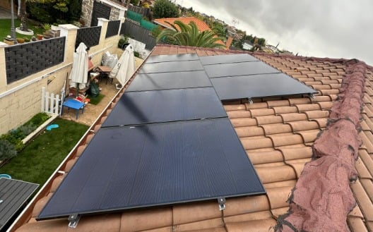 Instalación de paneles solares en Granada de 3,6 kW