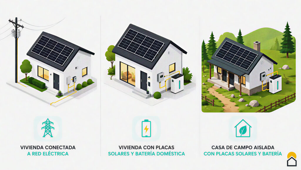 tipos de instalacion fotovoltaica